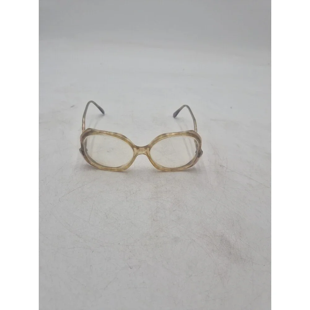 Vintage Marine Warner Brothers  Eyeglass Frames Honey Bunny 5 Oversized Amber